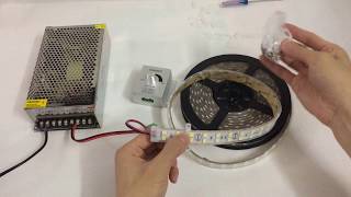 Dual Row DC24V Waterproof IP68 5050SMD Flexible LED Strip Lights