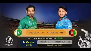 Pakistan VS Afghanistan 1st warmup Match Live