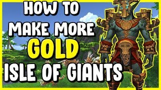 How To Make More Gold In Isle Of Giants Farm In WoW BFA 8.3 - Gold Making, Gold Farming