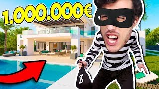 RUBO IN UNA VILLA DA 1.000.000 DI EURO!!