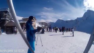 Горная карусель 02 01 2016