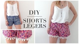 DIY | Shorts simple et à pompon┆Alyssia