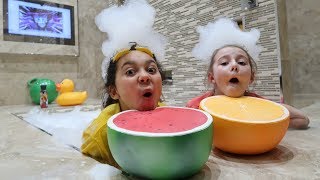 Giant Squishy School Bedtime Routine Pretend Play | Toys AndMe