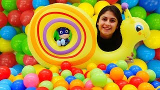 Ayşe'nin oyuncak kreşi! PJ Maskeliler top havuzu yapıyor!