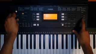 Cómo dividir un teclado Yamaha PSR-343