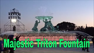 Majestic Triton Fountain, Malta 2018
