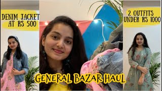 General bazar shopping Haul || Outfits under Rs.1000 || Hyderabad/Secunderabad street shopping
