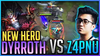 NEW HERO DYRROTH IS BROKEN!!!! - INTENSE MATCH