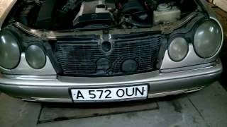 Mersedes 210 and Prado 120 до вскрытия фар!