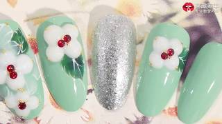 【Watch Nail Teach Me-1089th phase】Solid Jade Flowers【你求窝教 第1089期】浮雕玉石花