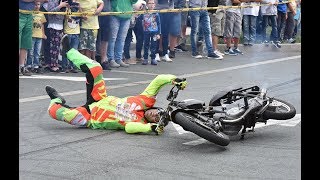 Mókus streetfighter show 2017. a VIII. Motoros- és Balesetmegelőzési Napokon
