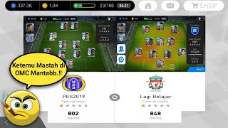 Ketemu Mastah Skuad White Ball di OMC | Pes 2018 Mobile