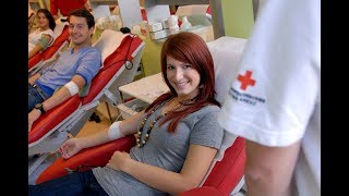 عملية التبرع بالدم في المانيا Blood Donation in Germany