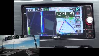 MDV-Z701W+DSRCで常磐道～外環自動車道