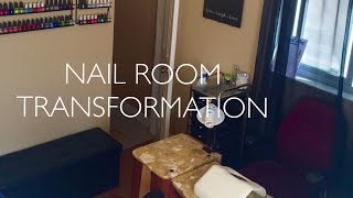 Nail Room TRANSFORMATION | Before & After
