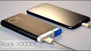 Rock Odin PowerBank для iPhone, Xiaomi и других телефонов 10000 мАч Dual USB  повер банк