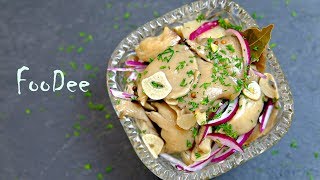 Маринованные вешенки (шампиньоны) быстрого приготовления! Простая и бюджетная закуска!