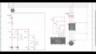 Esquema eléctrico motor con variador de frecuencia.