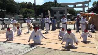 国の重要無形民族文化財 南あわじ市阿万上町 風流踊り