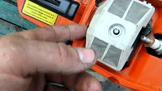 СУЩЕСТВЕННАЯ доработка воздухоочистителя в бензопиле