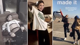 Kendall Jenner Gives Strip Tease For Bella Hadid | Full Video
