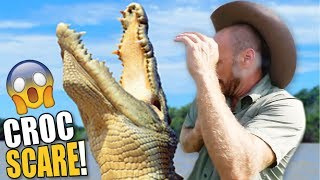 HUGE CROCODILE SCARE!!!!! | BRIAN BARCZYK