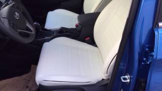 Как сидят чехлы на примере Hyundai Tucson с 2015 г.в.