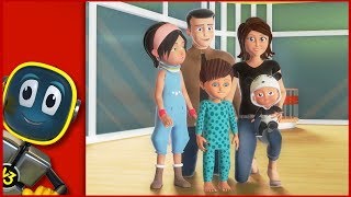 Finger Family Song I More Nursery Rhymes & Kids Songs | RoboGenie