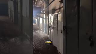Новосибирск. Дождик в депо.