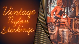 Vintage nylon stockings