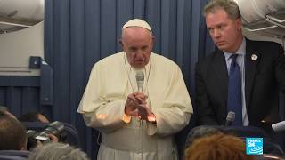 Pope Francis advises gay children and their parents to seek psychiatric help