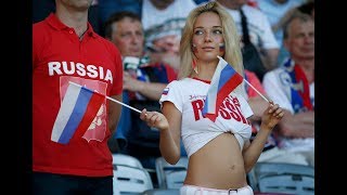 Россия - Уругвай и самая красивая болельщица Наталья Андреева (Наталья Немчинова, Delilah G)