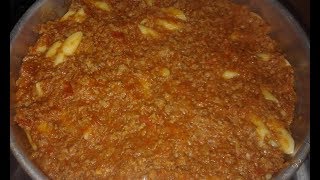مكرونة المحلات الشهيرة,,,,,مكرونة فرن باللحمة المفرومة,,,,,