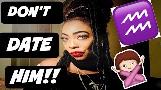 AQUARIUS MEN ARE GOSSIPS | SOHNJEE | DON'T DATE HIM GIRL #AQUARIUS #DATING #MEN #LOVE #HUMOR