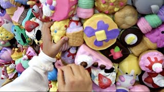 SQUISHY TOYS WALL!! Toys AndMe Family Fun