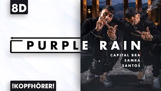 8D AUDIO | Capital Bra, Samra & Santos - Purple Rain