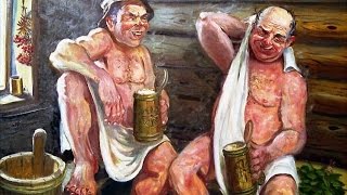 Предбанник морозный / Предбанник деревенский / Предбанник сказочный холодный / in the Russian bath