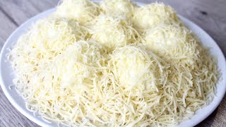 Салат "Сугробы" с Фаршированными Яйцами! Вкусно и Интересно!