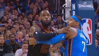 LeBron James Gets Revenge on Carmelo Anthony! Cavaliers vs OKC Thunder