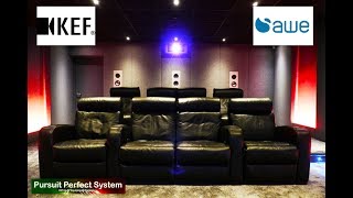 "REFERENCE" Home Cinema KEF Reference Ci Custom Installation Part 1 extreme home cinema sound system