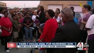 Vigil held for murdered KCK teen