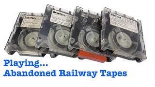 Abandoned Railway Carts - Mystery tapes from a disused comms room