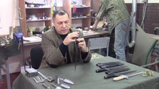 Нож Самсонова (К-151) с описанием технологии изготовления. Фирма "Назаров и Калибр"