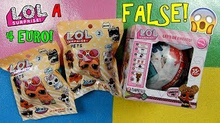 APRO LOL SURPRISE FALSE COMPRATE IN EDICOLA A 4 EURO! COME SARANNO? Iolanda Sweets