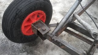 Крепление передних колес для картинга своими руками
