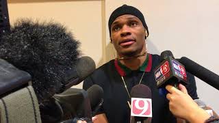 Russell Westbrook comments on possible illegal screen and loss to Timberwolves | ESPN