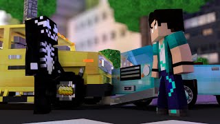 Minecraft: ACIDENTE DE CARRO COM O VENOM! - Build Battle Minigame