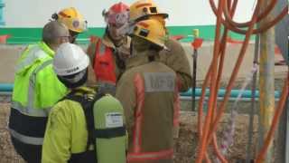 Confined Space Rescue Drill and Training Exercise - June 2012