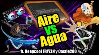 ¿Que es mejor para enfriar un threadripper? ¿Agua o Aire? ft. DeepCool Fryzen - Droga Digital