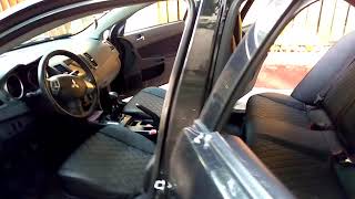 Установка чехлов на Mitsubishi Lancer 10 седан